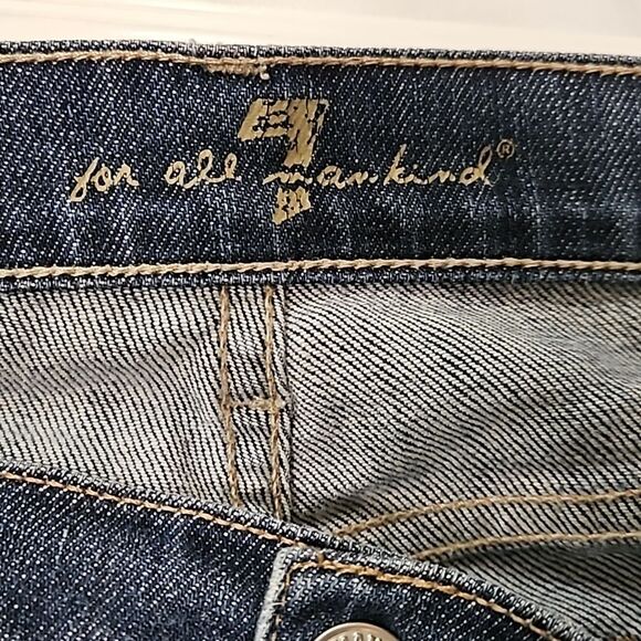 7 for all Mankind Boot cut jeans size 27 - Picture 8 of 11